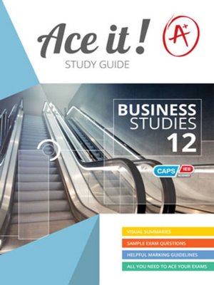 cover image of Ace It! Business Studies Grade 12